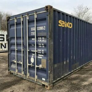 Used Blue 20FT Shipping container for sale