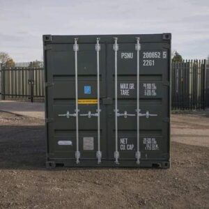 Used 20FT Dirty Green container