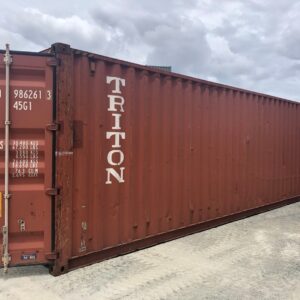 Used 40′ high cube containers