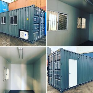 20FT Office container completed and ready for delivery