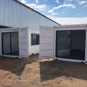 10FT CLASS B, SHIPPING CONTAINER WITH GLASS DOOR AND WINDOW